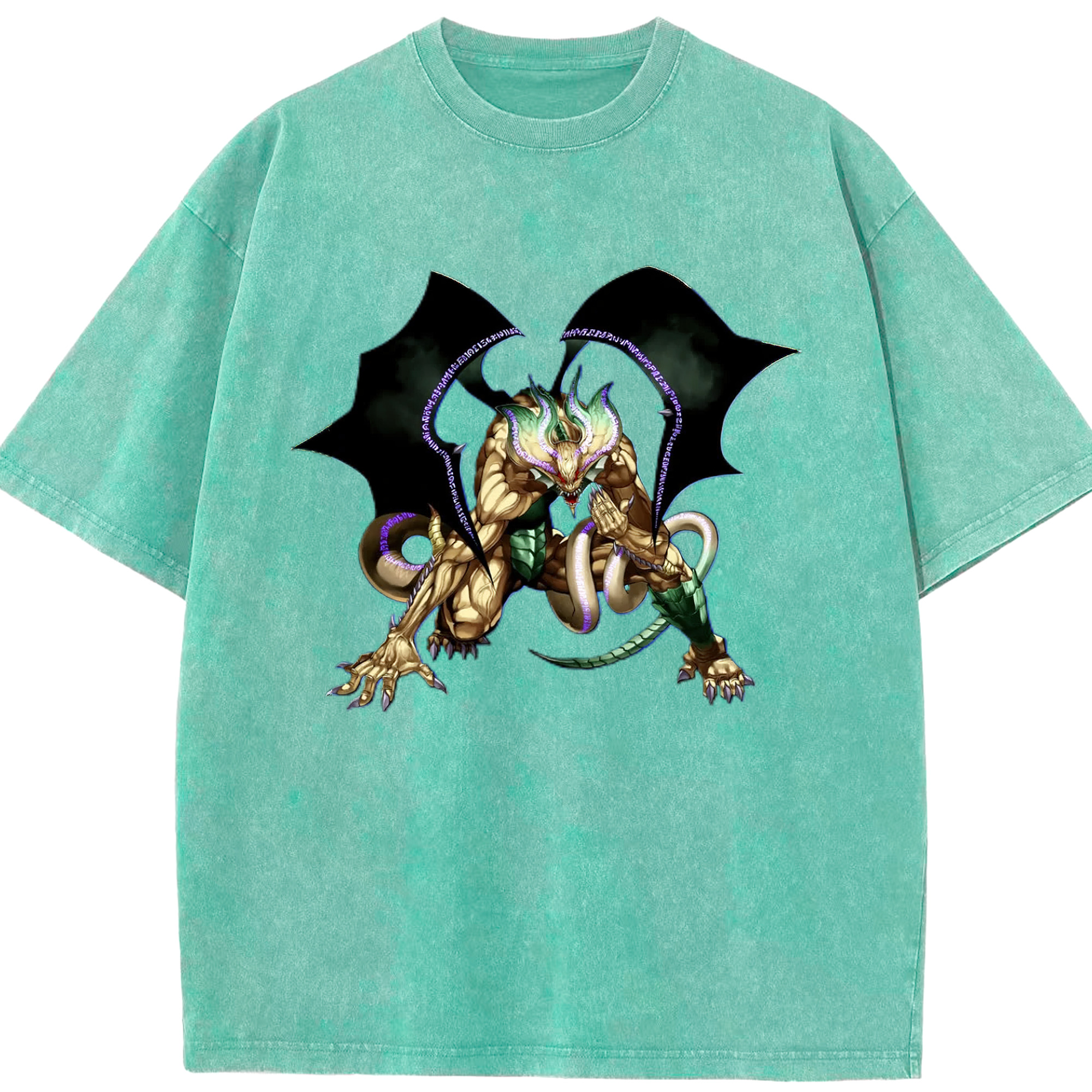 （画像用） 遊☆戯☆王 Yu-Gi-Oh! 綿100% ヴィンテージ風 半袖Tシャツ（フロントプリント）